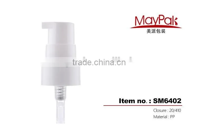 yuyao high quality plastic cream pump 20/410