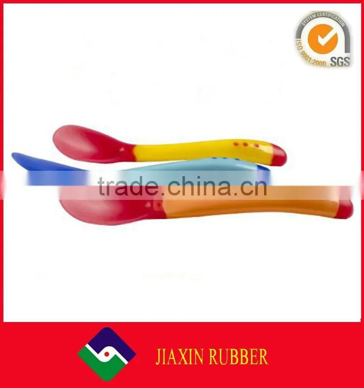 Most popular colorful silicone baby spoon/ new furniture life baby spoon