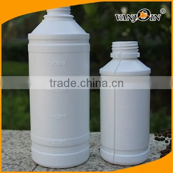 500ml Durable Chemical HDPE Jars with Measuring Marks