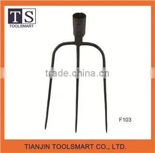 gardening tools steel spading fork head