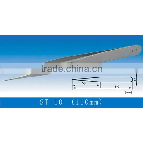 vetus stainless steel eyelash extension tweezers