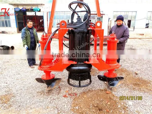 China Supplier River Submersible Pump Dredge Boat For Sale
