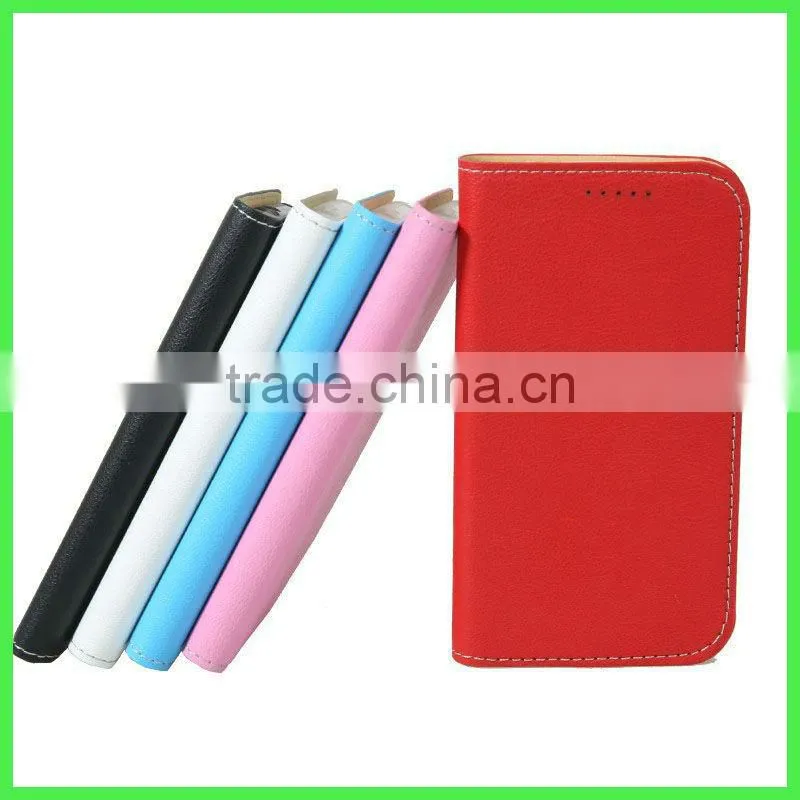 High Quality Colorful Mobile Leather Case For Samsung Galaxy S4 i9500,Protecting Case For Samsung S4
