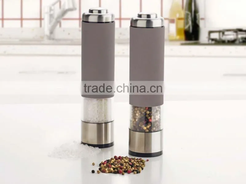 Hot Sale Electric Stainless Steel Pepper Mill