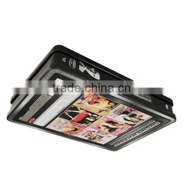 rectangular gift tin case