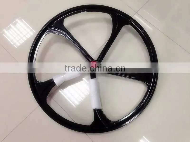 26 inch lightest strongest magnesium alloy bike wheel /fixed gear type hub bike wheel/light weight bicycle wheel