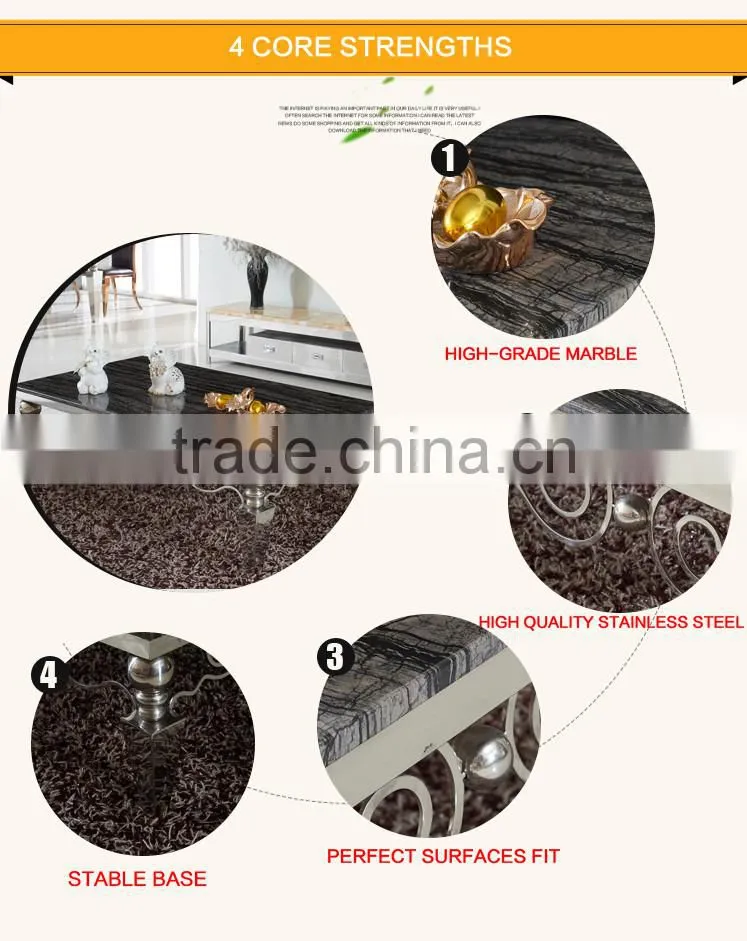 Home Furniture Hot Sale Tea Table Marble Travertine Coffee Table C398