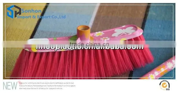 Water transfer printing plastic broom
