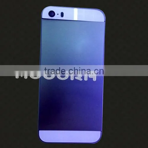 For iphone 5 colored housing, luxury case cover replacement,replacement housing