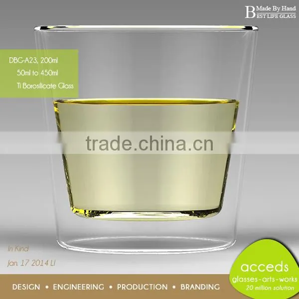 High Quality Pyrex Glass Cafe Cup