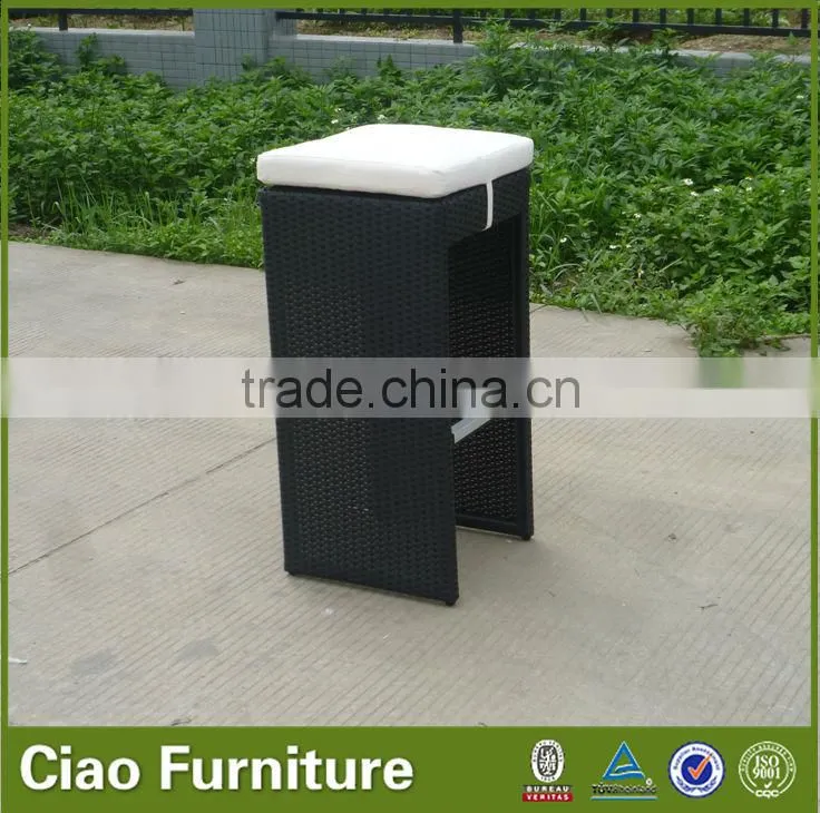 outdoor rattan wicker furniture bar stool outdoor furniture