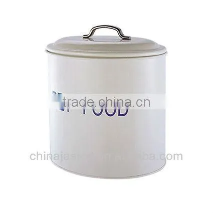 Carbon steel pet food storage box