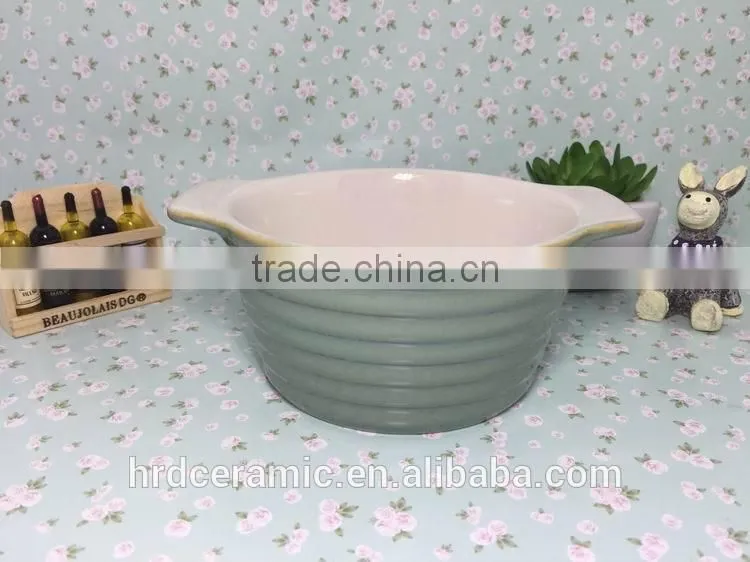 Bakeware ceramic soup bowl for microwave oven