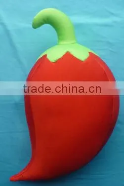 Cute design hot pepper microbeads pillow and cushion