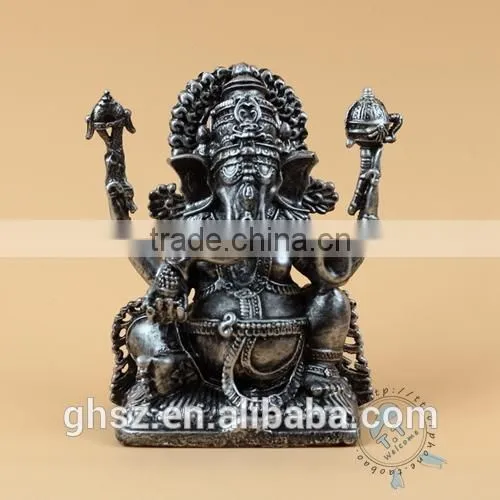 Guo hao hot sale custom polyresin hindu goddess statue , 3d hindu god idols