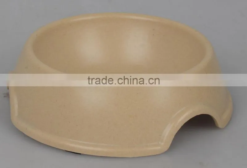 new material bamboo charcoal powder pet bowl