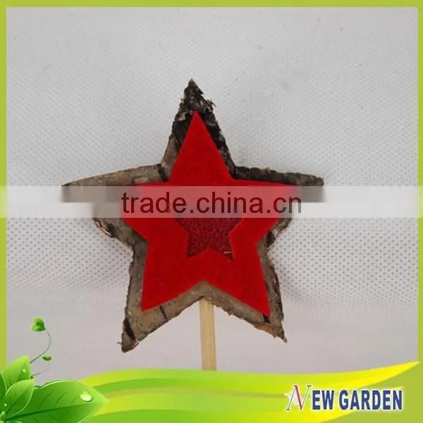 Custom Hight Quality Delicate Decorative Flower Stick for Planter