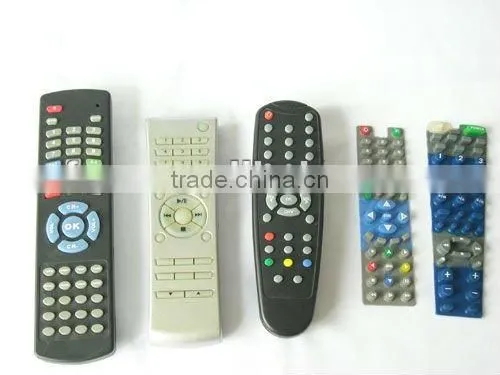 colored silicone button silica gel keypad rubber botton