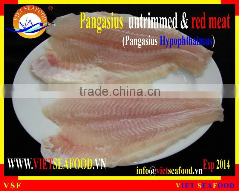 FROZEN PANGASIUS UNTRIMMED & RED MEAT