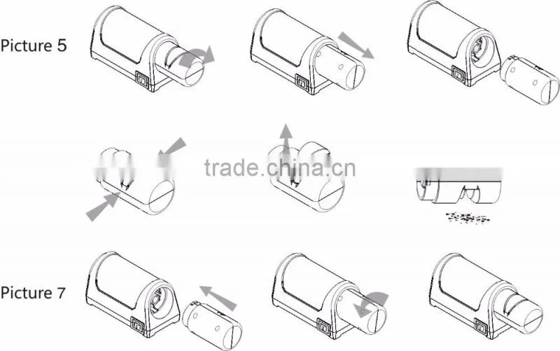 GRINDER Household Electric Knife Sharpener T1030D