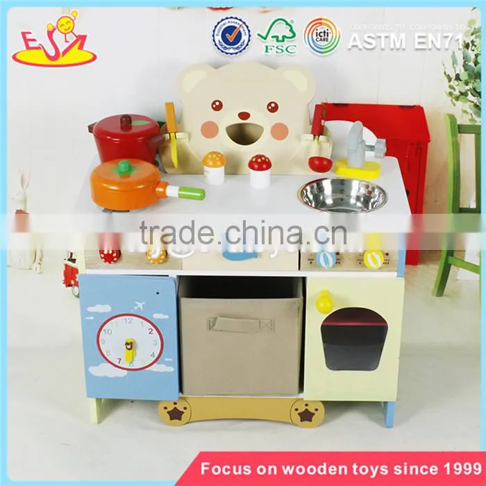 wholesale baby wooden kitchen sets toy, top fashion kids wooden kitchen sets toy, interesting children toy kitchen W10C146