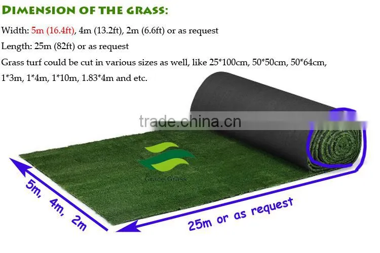 New product 2017 playground outdoor grass carpet for wholesale