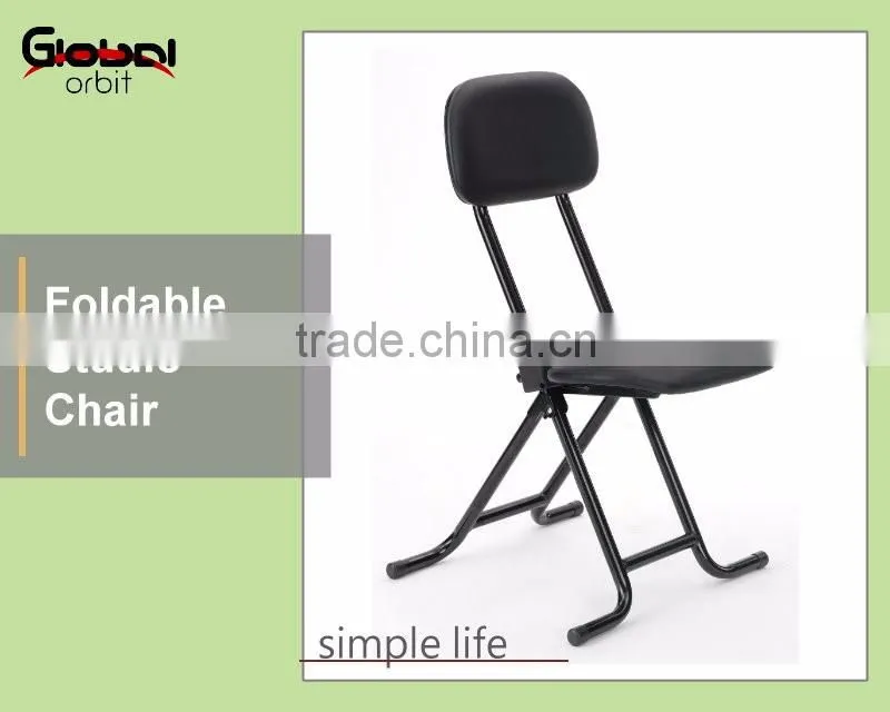 Adjustable Height Movable Studio Footrest Kitchen Swivel Bar Chair With Wheel