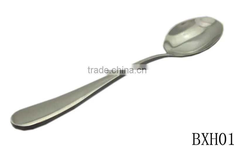 Stainless steel small coffe spoon with the custom logo