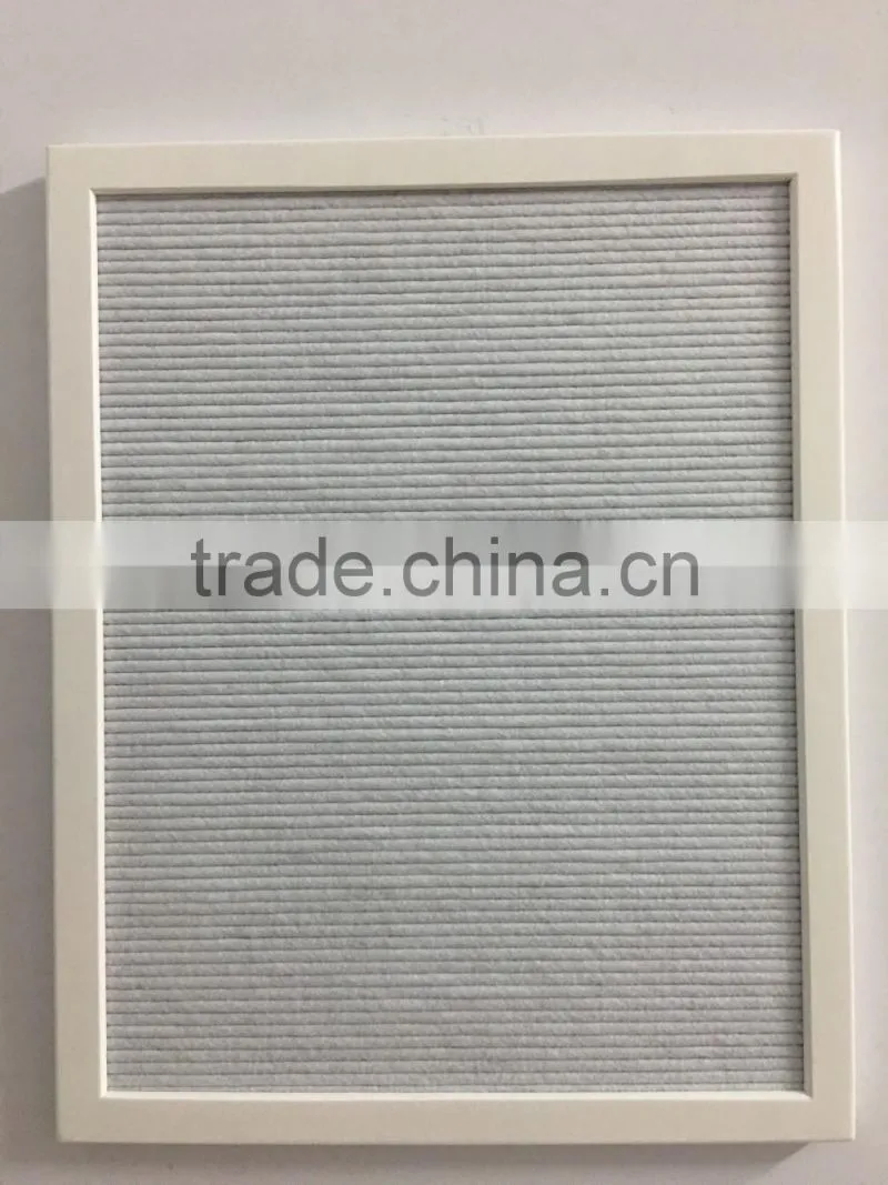 Custom Wooden Felt Menu Letter Board with Letters