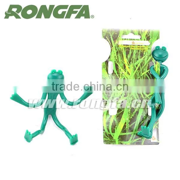 Green color 5mmx5m Soft Garden Twist Tie wire tie