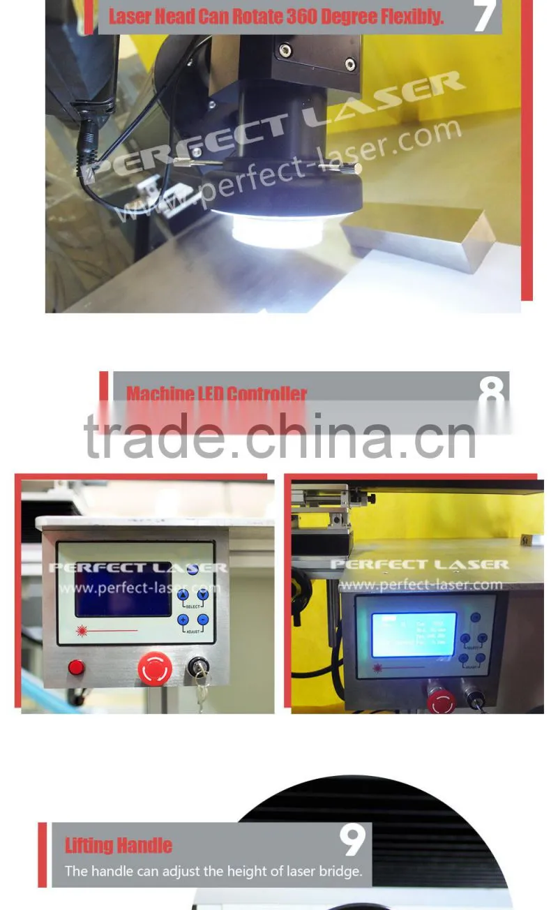 Perfect Laser PE-W300 300W micro laser welding machine advertising letter welder With CE