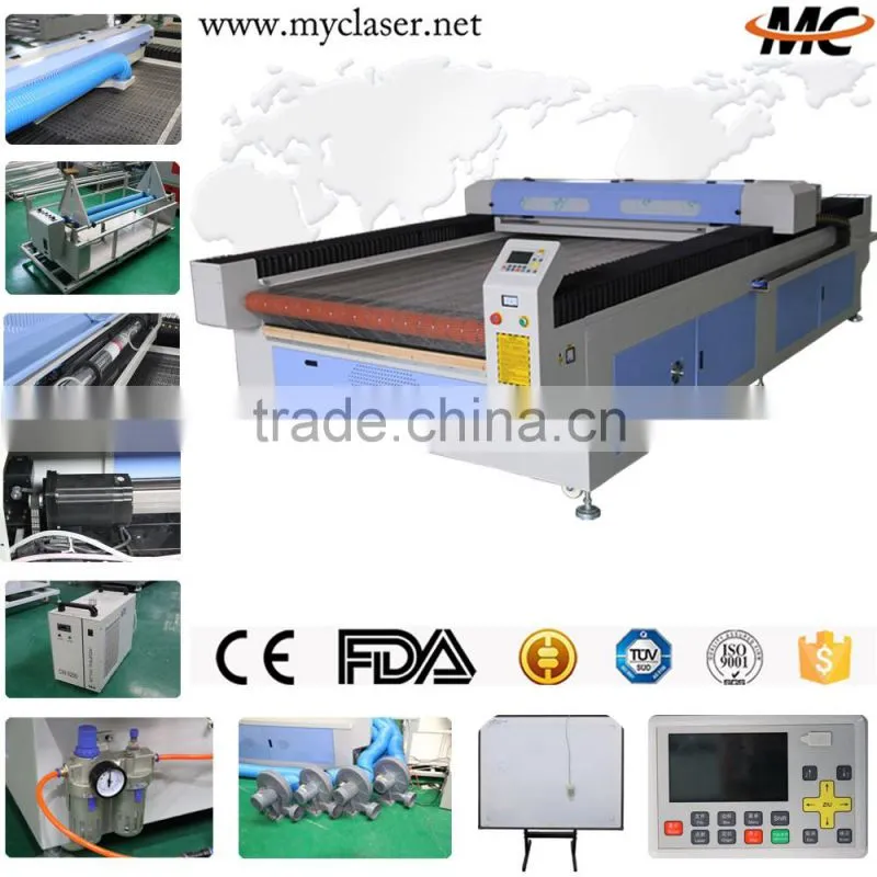 Co2 reci laser iron sheet cutting machine cut out metal letters hot sale MC1390