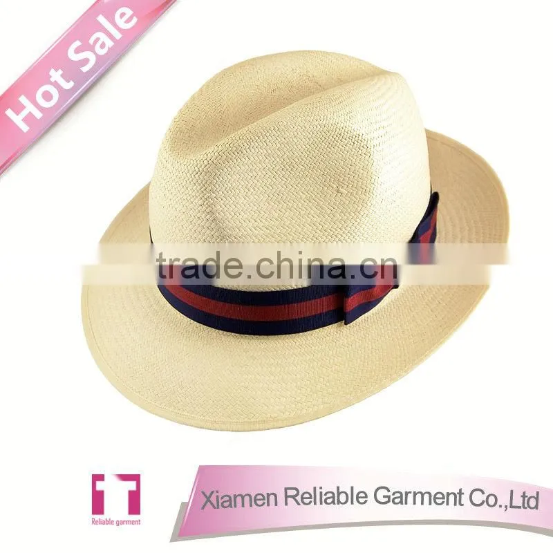 2015 new men straw hat wholesale foldable straw hat/ custom foldable straw hat