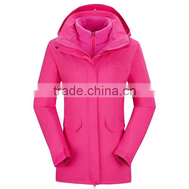 2017 PELLIOT Waterproof Windbreaker BomberJacket Women