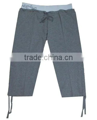 women's red sport short pants with logo