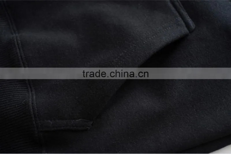 Zipper Up Hoodie Cotton Sweatshirt with Printing Logo