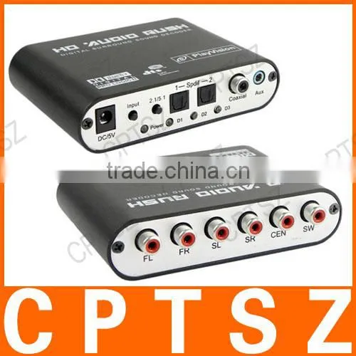 Digital Audio Decoder for HDTV Amplifier XBOX360 PS3 Blu-ray DVD Notebook