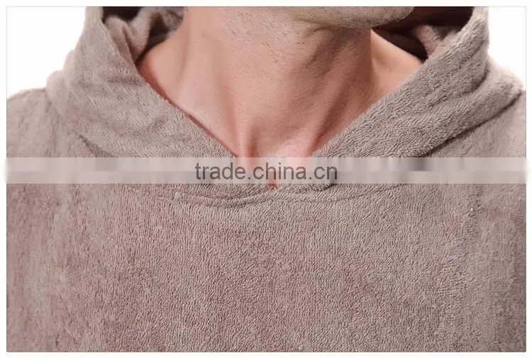 Hooded poncho towels for adults surf poncho towel