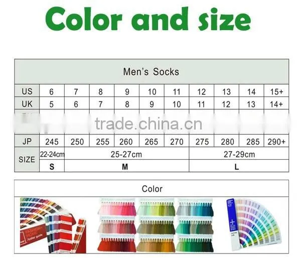 Design your own 100% cotton thin mens socks