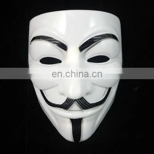 wholesale cheap vendetta party plactic mask FGM-0153