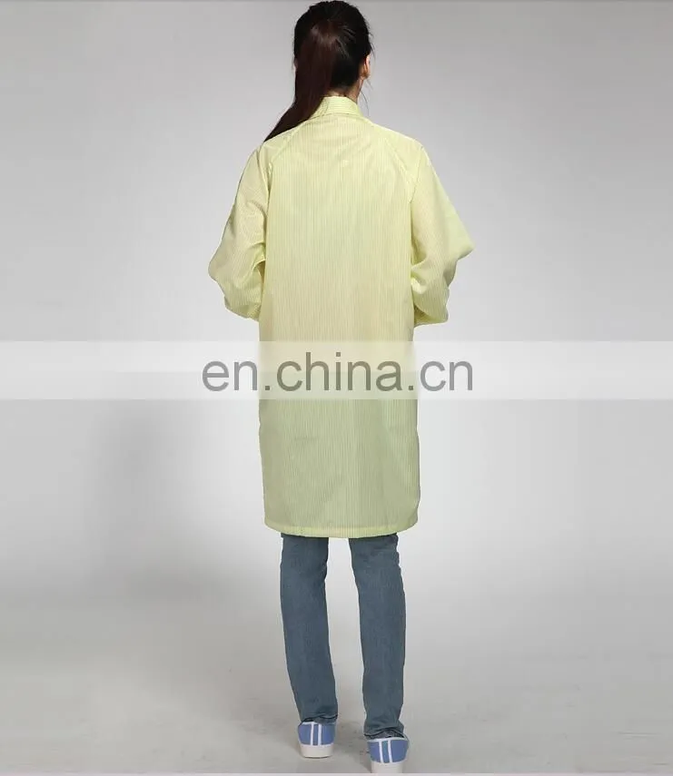 2016 high quality Antistatic cleanroom coverall for workwear