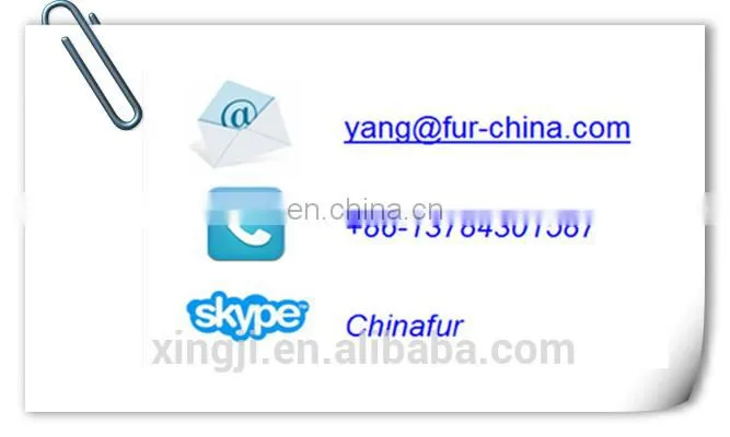 Chinese Detachable Raccoon fur collar