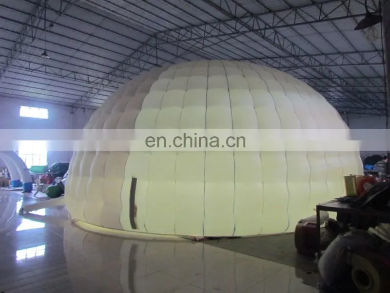 Inflatable mosque dome tent,Inflatable LED tent for advertising
