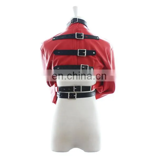 Leather bondage toys adult sex toy leather bondage suit