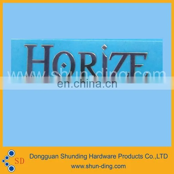 Aluminum Logo Metal Logo Stickers