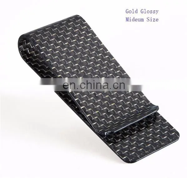 2017 higher quality carbon fibre money clip for sale