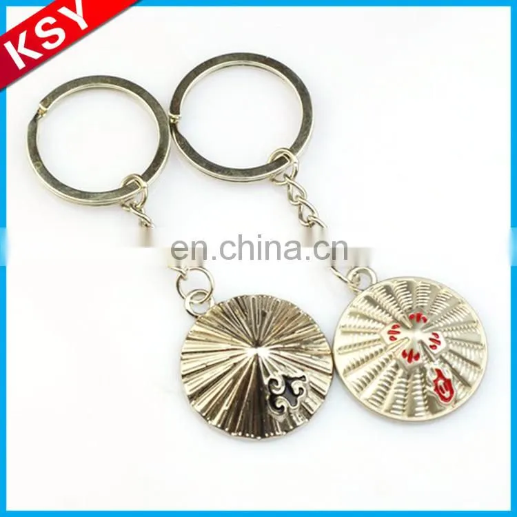 China Manufacturer Factory Direct Sales Handmade Doraemon Metal Running Shoe Cherry Keychain