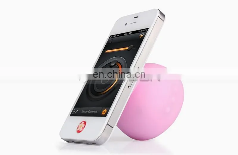 140mm 3W Bass Support Card Cute Silicone Sucker Wireless Mini Speaker