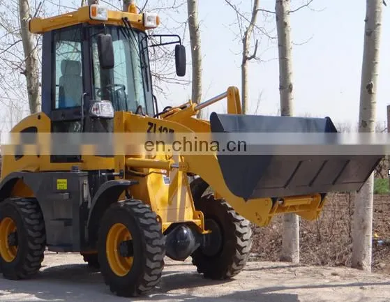 Agricultural Machinery front loader 1.2 ton wheel loader price list