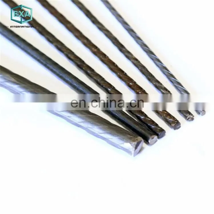 astm-a421 9.3mm 9.53mm high tensile post-tensioning spiral ribs prestressed concrete pc sreel wire price list